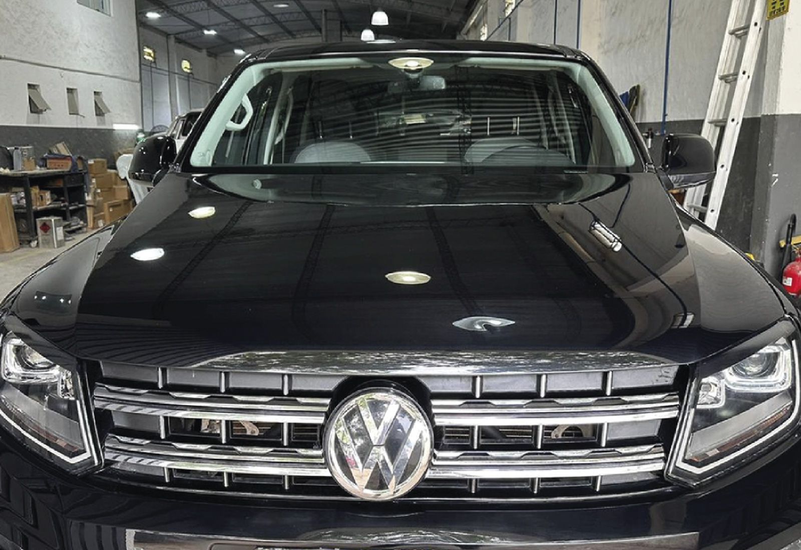Amarok · Vuelco completo — después de la reparación