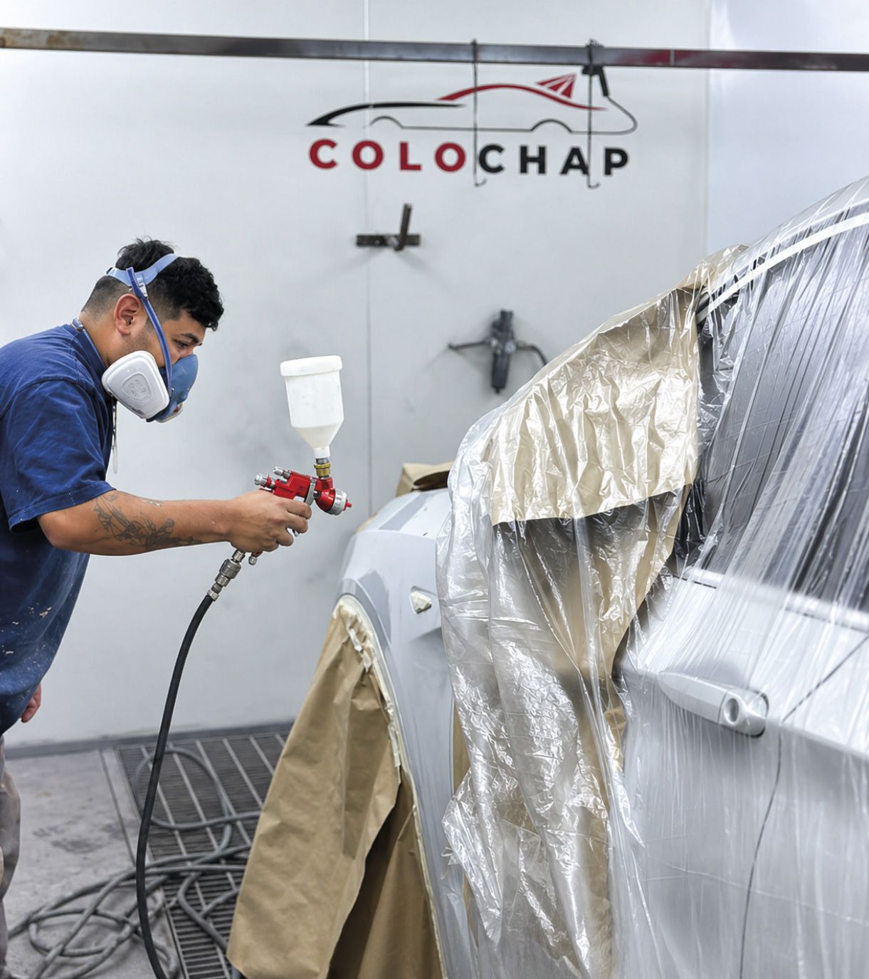Chapería y pintura