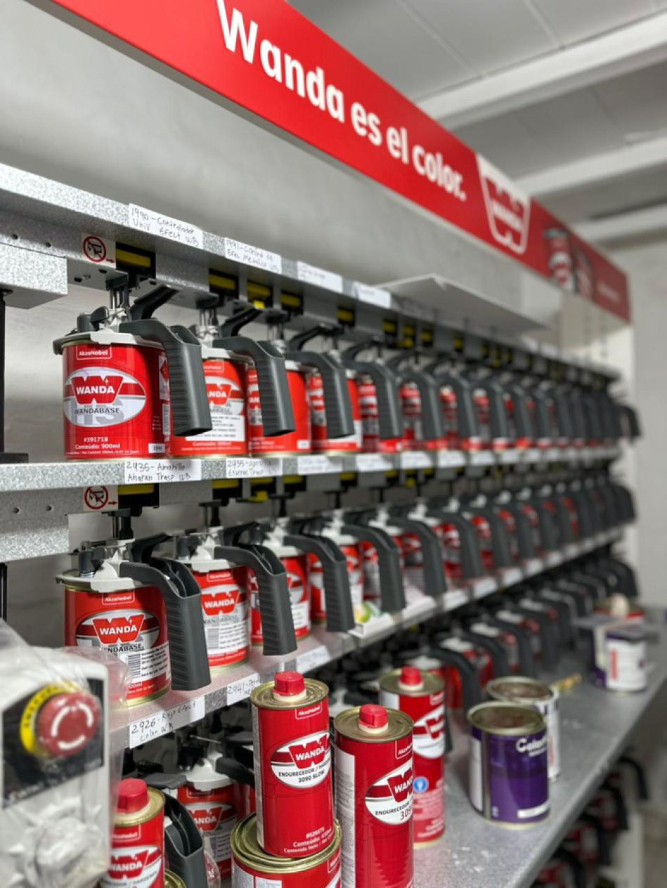 Laboratorio de pintura de Colochap